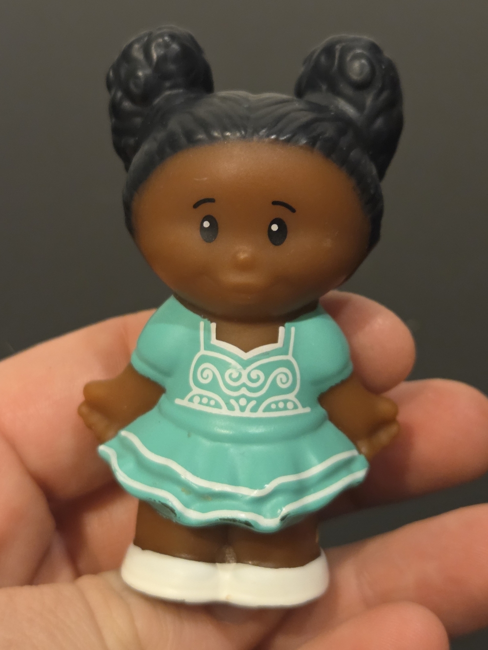 Little People Tessa Teal Dress